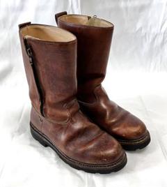 PARABOOT シープスキン サイドジップ ペコスブーツ パラブーツ 42 PARABOOT シープスキン サイドジップ ペコスブーツ パラブーツ