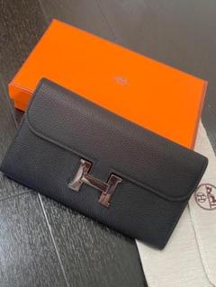 最終値下げ エルメス　コンスタンスロング　エプソン　ブラック 中古 楽天市場】【財布】HERMES エルメス コンスタンス ロング 2つ折