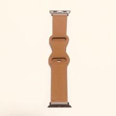 Apple Watch バンド 38/40/41mm ベルト 付け替え ブラウン