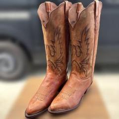 【タグ付き新品】ルケーシー Lucchese ローパーブーツ 11D 本革　希少 タグ付き新品】ルケーシー Lucchese ローパーブーツ 11D 本革