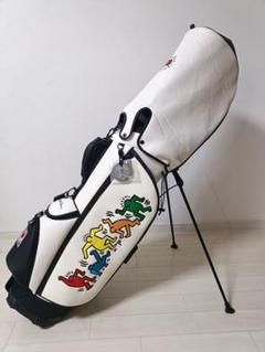 KEITH HARING(キースヘリング) スタンド付キャディバッグ