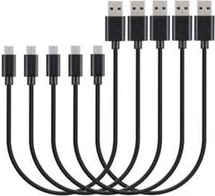 ケーブル❤️ 5本セットショートマイクロUSB 高速 USB 2.0