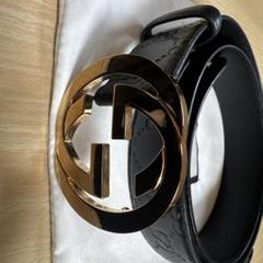 【値下げ】GUCCI ベルト Amazon | [グッチ] ベルト メンズ Gバックル ブラック グレー