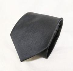 SILK HAT シルク100% ブラックネクタイ　礼服用　フォーマル可　無地