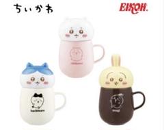 3種コンプ　ちいかわ チルタイム蓋付きマグカップ