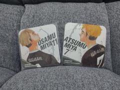 ハイキュー ハイキュー展 アートコースター 宮侑 宮治 2点