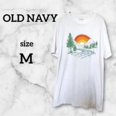 OLD NAVY 風景プリント アウトドア Tシャツ M