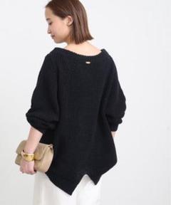 人気 ドゥーズィエムクラス Lily Linen アゼ プルオーバー ネイビー