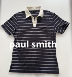 Paul Smith ストライプ ポロシャツ L