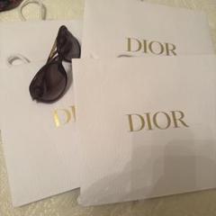Dior ショップ袋 100枚セット Dior ショップ袋セット ホワイト - メルカリ