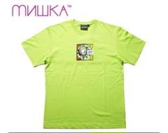 MISHKA MINI DISC KEEP WATACH Tシャツ