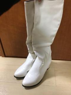 コスプレ用 ロングブーツ白