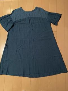 チェニック　Mサイズ　グリーン　膝下