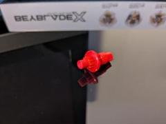 【未使用】ベイブレード x ボールビット　Ｂビット ホワイト　6個 レッド　5個 BEYBLADE X ベイブレードエックス BX-02 スターター ヘルズ