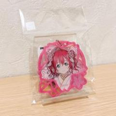 ラブライブ!サンシャイン!! アクリルキーホルダー 黒澤ルビィ 桜和装イラスト
