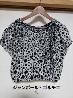 ジャンポール・ゴルチエ　総柄半袖カットソー　ドット　40　美品✨