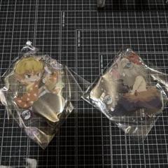 鬼滅の刃　嘴平伊之助　我妻善逸　節分　アクリルキーホルダー　豆まき　鬼　レア