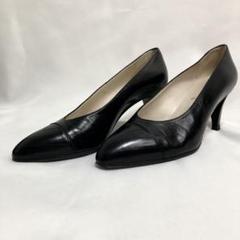 つま先パテント切り替え ヒールパーツが際立つ CHANEL パンプス シャネル CHANEL ココマーク アンクルストラップ パテントレザー