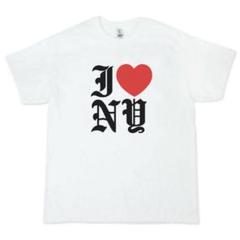 新品 アイラブニューヨーク Tシャツ オールドイングリッシュ I LOVE NY