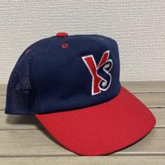 【美品】80s 東京ヤクルトスワローズ メッシュキャップ 帽子 ビンテージ S