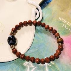 ◇ザ・グリーンターラ 限定/花三眼天珠 薬師天珠◇ブレスレット
