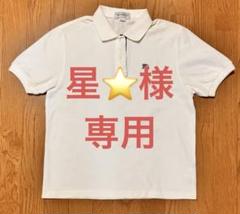 BURBERRY●バーバリー レディース＜刺繍ロゴ ポロシャツ＞M1426c バーバリー 半袖ポロシャツ 黒 胸ロゴ刺しゅう レディース M