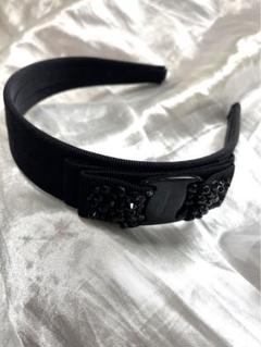 Ferragamo カチューシャ ビジュー ヴァラリボン blake Ferragamo カチューシャ ビジュー ヴァラリボン blake