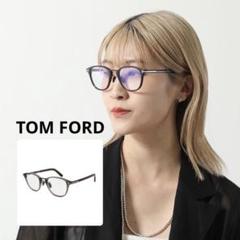 トムフォード TF5919-D-B 020グレー ブルーライトカットメガネ TOM FORD メガネ | 【TOM FORD】 TF5919-D-B 020 日本企画モデル