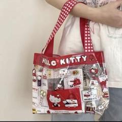キティーちゃん 透明トートバッグ
