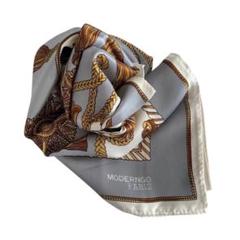 ◇moderngo paris モダーンゴ シルクスカーフ 王冠 - メルカリ