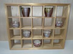 蕎麦猪口棚 小箪笥 そば猪口飾り棚 - アンティーク山本商店