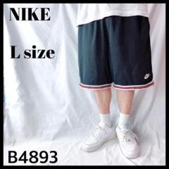 ナイキ バスパン レッド ホワイト 銀タグ　メンズ XXL 00s NIKE 00s ハーフパンツ バスパン 赤×白 XL ブルズ スラムダンク