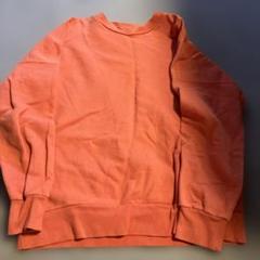 HARE オレンジ スウェットシャツ S