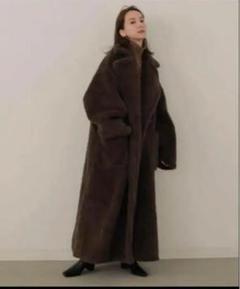【売り切り！大幅値下げ】Louren ボリュームシャギーロングコート 売り切り！大幅値下げ】Louren ボリュームシャギーロングコート