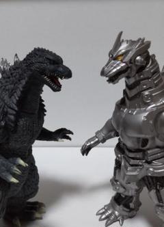特撮2003ゴジラ　機龍　ソフビ 特撮2003ゴジラ 機龍 ソフビ - メルカリ
