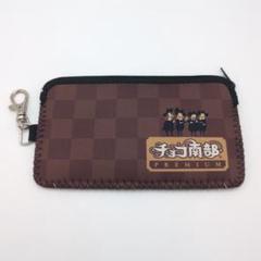 チョコ南部 PREMIUM チェック柄ポーチ