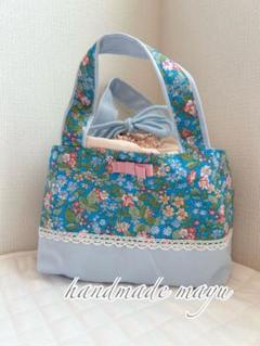 【SALE】リバティ保冷保温☆お弁当トートバック☆ハンドメイド