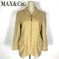 高級】【40】MAX&Co. 花柄 レース切り替え ジャケット レディース ...