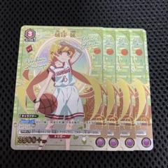 ユニオンアリーナ 物語シリーズ 忍野忍 3 U⭐︎ パラレル 4枚