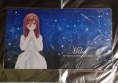 中野三玖　五等分の花嫁　プレイマット　ラバーマット　マウスパッド　サプライ