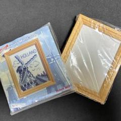【珍品】オランダ風車 刺繍キット
