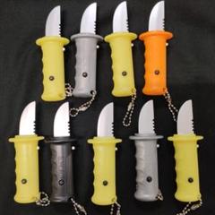 新品　ドッキリナイフキーホルダー　平成レトロ　イタズラ　ガチャガチャ　9個セット