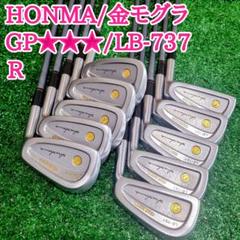 ★★★★HONMA　LB-737 金モグラ　星4 アイアンセット 10本 超希少モデル》 HONMA LB-737 アイアンフルセット ゴールド 10本