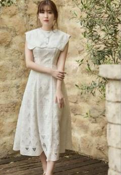 Her lip to Saint Germain Lace Dress ワンピース