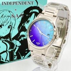 未使用 ソードアート・オンライン×INDEPENDENT アスナ＆ユウキモデル ソードアート・オンライン - INDEPENDENT コラボウオッチ アスナ