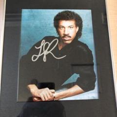ライオネル・リッチー直筆サイン入り2Lサイズ写真…Lionel Richie ライオネル・リッチー直筆サイン入り2Lサイズ写真…Lionel Richie
