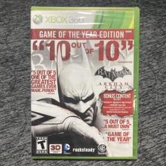 xbox360 Batman Arkham City 新品未開封品