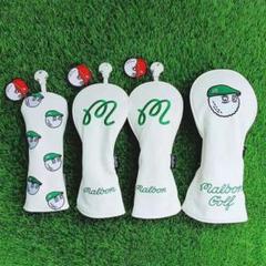 即日発送！マルボンゴルフ ヘッドカバー●5点セット●パターンA キャディー 2025年最新】malbon golf ヘッドカバーの人気アイテム - メルカリ