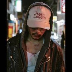 TSY タトゥースタジオヤマダ　ネイビー　born losers キャップ TATOO STUDIO YAMADA BORN LOSERSキャップ ネイビー｜【公式