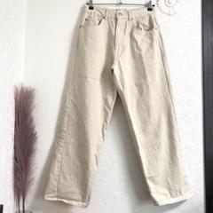 【コーエン】ルーズシルエットバギーパンツ　S キナリ　カジュアル